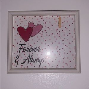 Forever & Always picture frame